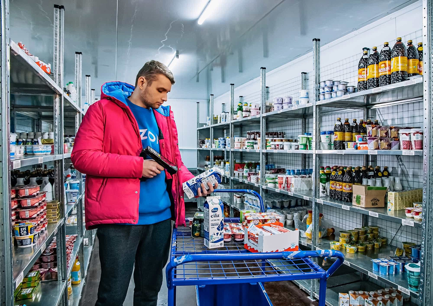 Склад продуктов питания и бытовой химии "Озон Фреш", г. Москва